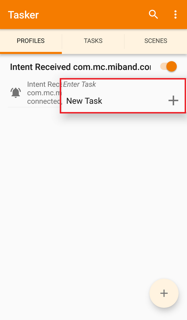 Vild mobil Udover How receive an intent on Tasker