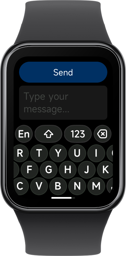 Reply to messages from Xiaomi watch using Notify app