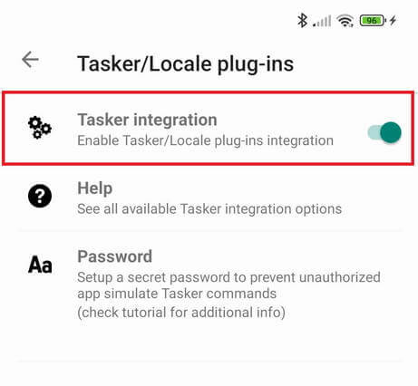 Arving Modtager maskine Nægte Enable Tasker integration on Notify