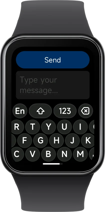 Reply to messages from Xiaomi watch using Notify app